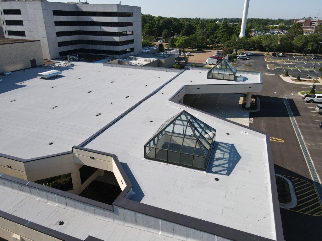 St Dominic hospital roof